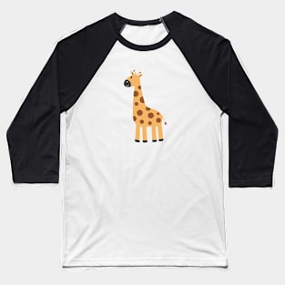 Vector cute giraffe Baseball T-Shirt